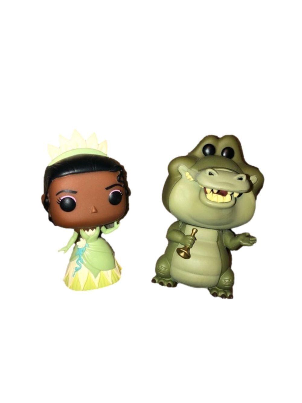 Funko Princess Tiana and Louis The Alligator Princess and The Frog Vinyl Figures